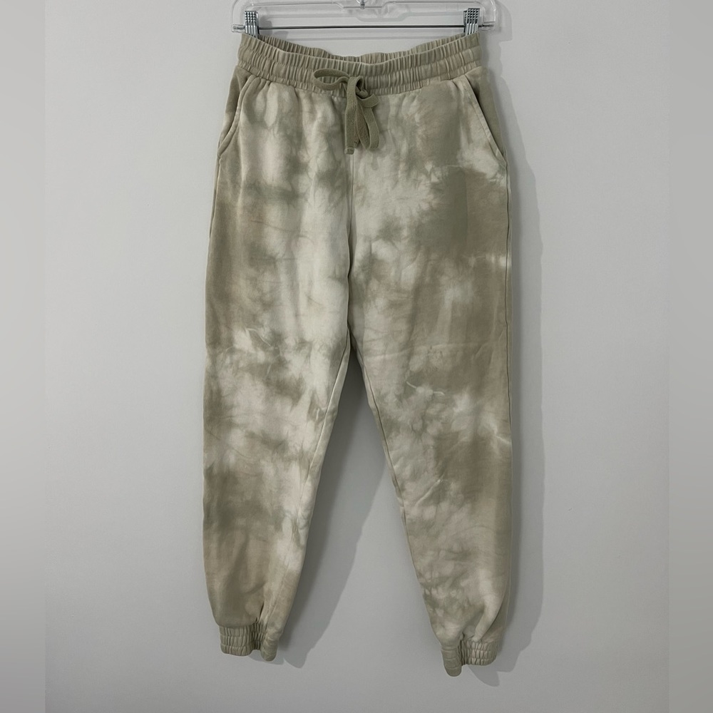 JONATHAN SIMKHAI STANDARD
Cropped Cotton Tie-Dye Joggers Size L